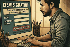 Artisan qui optimise le taux de conversion de son formulaire de contact