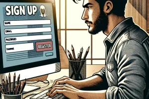 Artisan qui optimise le taux de conversion de son formulaire de contact