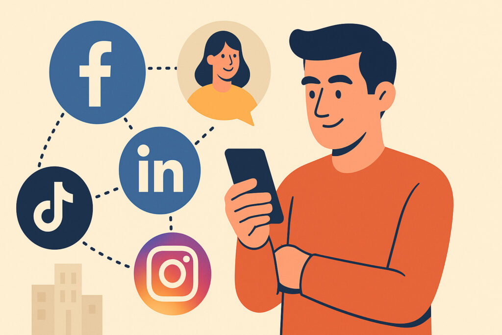 Prospect consultant ses réseaux sociaux