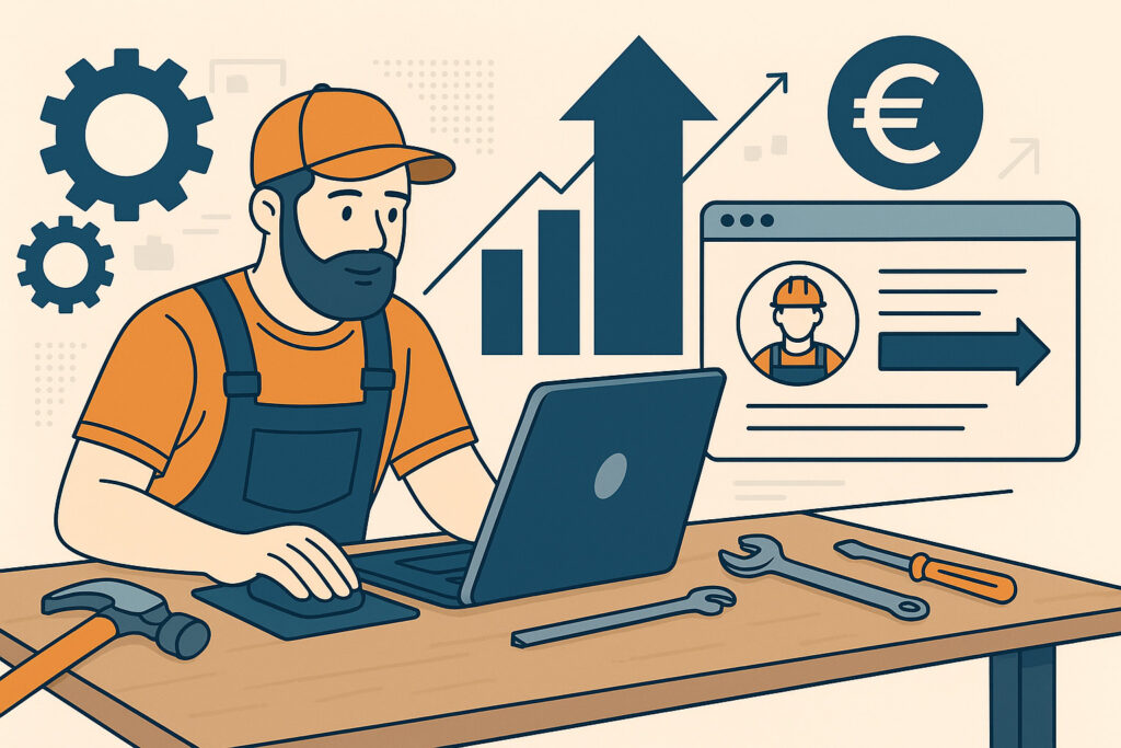 Optimisation d’un site web d’artisan pour augmenter les conversions et générer plus de demandes clients